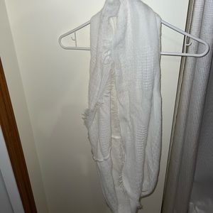 White scarf